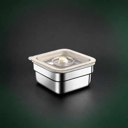 316 Stainless Steel Vacuum-Seal Storage Containers — Airtight, Freezer & Microwave Safe